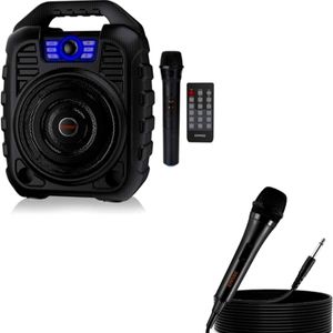EARISE T26 Portable Karaoke Machine with Bluetooth Speaker